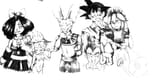 My fuarking heroes and Goku