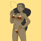 Gold bikini color
