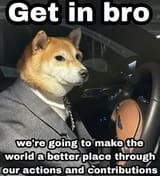 get in bro