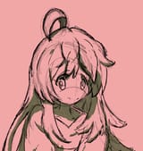 I positioned the ahoge wrong lol