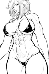 muscle girl june 8