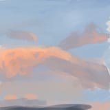 cloud painting attempt