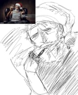 first scummy sketch