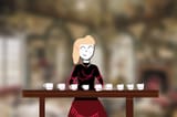 ADEL AT THE TABLE