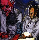David-Bowie-paintings-Turkish-Father-and-Son-1978