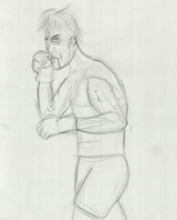 fighter pose attempt 2