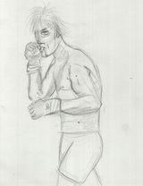 fighter pose attempt 2 somewhat fixed