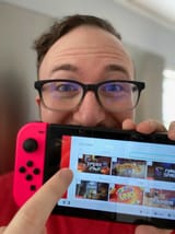 excited gamer
