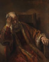 &#039;Old man in Armchair&#039; - Rembrandt