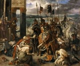 &#039;Entry of the Crusaders in Constantinople&#039; - Delacroix