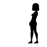 Rose Budd (Silhouette)