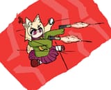 Kemomimi-chan having a shootout