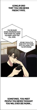 mc tries reading own manga