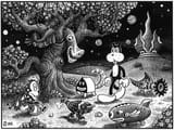 Jim Woodring - Night Walk