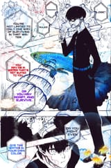 someone stamped fishes all over your manga