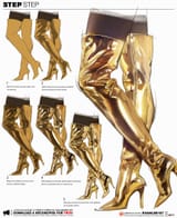 Gold Boots