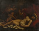 Benedetto_Gennari_(Cento_1633-Bologna_1715)_-_Sleeping_Venus_with_Cupids_-_RCIN_402525_-_Royal_Collection