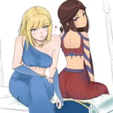 Hannah and Aytan Waiting