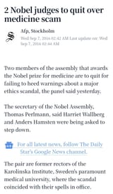 Karolinska Scam