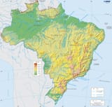 brazil-physical-map