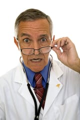 doctor surprised