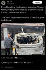 filipino ballymena 2025 riot