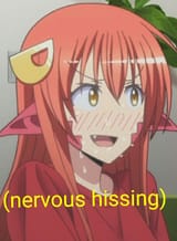 nervous hissing