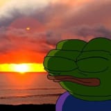 Pepe sunset