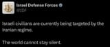 idf targetting of civilians