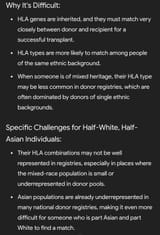 hla mismatch mixed-race