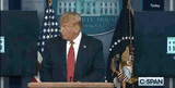 Trump leaving