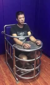 china cage chair