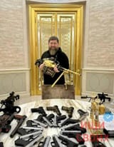 Kadyrov bling weapons