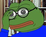 pepe glasses concerned