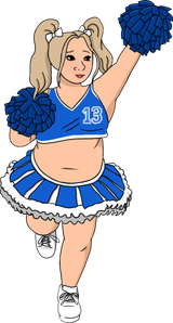 Tradwife fat cheerleader