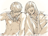 enkidu_(fate) gilgamesh_(fate)