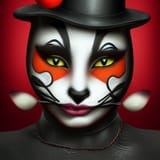 clown cat AI