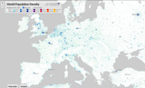 Population density Europe
