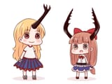 Suika and Yuugi are beetles now