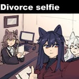 divorce selfie