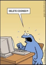 Cookie Monster Delete Cookies