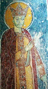 George_V_the_Brilliant,_fresco,_Gelati_Monastery