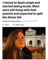 spain dinner split