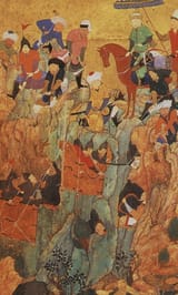 Timur&#039;s_army_attacks_Nerges,_Georgia