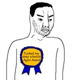 fucked sleep schedule award