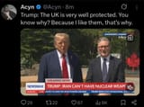 uk protected trump