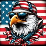 bald-eagle-wearing-hat-with-american-flag-background_932258-1829