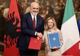 albania meloni