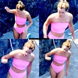 Emma Watson pink bikini