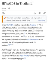 hiv-aids in thailand